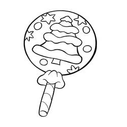 Dibujo para colorear: Piruleta (Comida y Nutrición) #213764 - Dibujos para Colorear e Imprimir Gratis