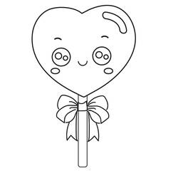 Dibujo para colorear: Piruleta (Comida y Nutrición) #213768 - Dibujos para Colorear e Imprimir Gratis