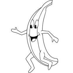 Dibujo para colorear: Plátano (Comida y Nutrición) #199023 - Dibujos para Colorear e Imprimir Gratis