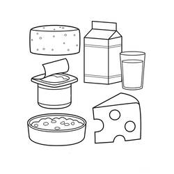 Dibujo para colorear: Queso (Comida y Nutrición) #217633 - Dibujos para Colorear e Imprimir Gratis