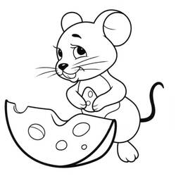 Dibujo para colorear: Queso (Comida y Nutrición) #217639 - Dibujos para Colorear e Imprimir Gratis