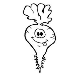 Dibujo para colorear: Remolacha (Comida y Nutrición) #213795 - Dibujos para Colorear e Imprimir Gratis