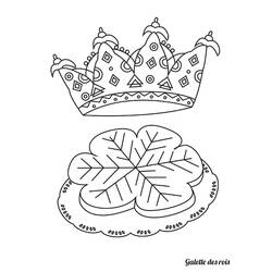 Dibujo para colorear: Rosca de Reyes (Comida y Nutrición) #178361 - Dibujos para Colorear e Imprimir Gratis