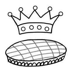 Dibujo para colorear: Rosca de Reyes (Comida y Nutrición) #178363 - Dibujos para Colorear e Imprimir Gratis
