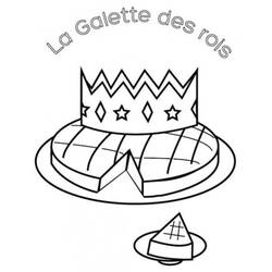 Dibujo para colorear: Rosca de Reyes (Comida y Nutrición) #178373 - Dibujos para Colorear e Imprimir Gratis