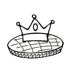 Dibujo para colorear: Rosca de Reyes (Comida y Nutrición) #178376 - Dibujos para Colorear e Imprimir Gratis