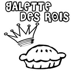 Dibujo para colorear: Rosca de Reyes (Comida y Nutrición) #178377 - Dibujos para Colorear e Imprimir Gratis