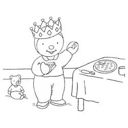 Dibujo para colorear: Rosca de Reyes (Comida y Nutrición) #178382 - Dibujos para Colorear e Imprimir Gratis