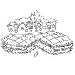 Dibujo para colorear: Rosca de Reyes (Comida y Nutrición) #178383 - Dibujos para Colorear e Imprimir Gratis