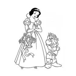 Dibujo para colorear: Blancanieves y los Siete Enanitos (Cuentos de Hadas e Historias) #133834 - Dibujos para Colorear e Imprimir Gratis