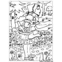 Dibujo para colorear: Caperucita Roja (Cuentos de Hadas e Historias) #49240 - Dibujos para Colorear e Imprimir Gratis