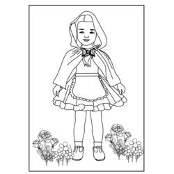Dibujo para colorear: Caperucita Roja (Cuentos de Hadas e Historias) #49247 - Dibujos para Colorear e Imprimir Gratis