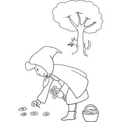 Dibujo para colorear: Caperucita Roja (Cuentos de Hadas e Historias) #49249 - Dibujos para Colorear e Imprimir Gratis