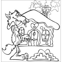 Dibujo para colorear: Caperucita Roja (Cuentos de Hadas e Historias) #49258 - Dibujos para Colorear e Imprimir Gratis