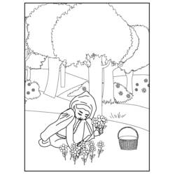 Dibujo para colorear: Caperucita Roja (Cuentos de Hadas e Historias) #49301 - Dibujos para Colorear e Imprimir Gratis
