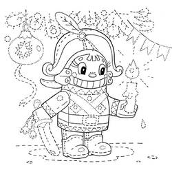 Dibujos para colorear: El Cascanueces - Dibujos para Colorear e Imprimir Gratis