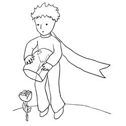 Dibujos para colorear: El Principito - Dibujos para Colorear e Imprimir Gratis