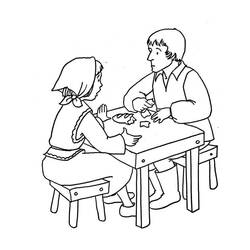 Dibujo para colorear: Hansel y Gretel (Cuentos de Hadas e Historias) #214160 - Dibujos para Colorear e Imprimir Gratis