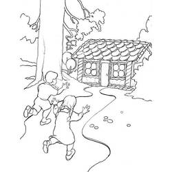 Dibujo para colorear: Hansel y Gretel (Cuentos de Hadas e Historias) #214176 - Dibujos para Colorear e Imprimir Gratis