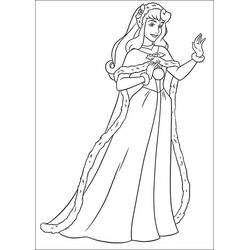 Dibujos para colorear: La Bella Durmiente - Dibujos para Colorear e Imprimir Gratis
