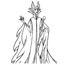 Dibujo para colorear: La Bella Durmiente (Cuentos de Hadas e Historias) #130722 - Dibujos para Colorear e Imprimir Gratis