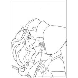Dibujo para colorear: La Bella Durmiente (Cuentos de Hadas e Historias) #130749 - Dibujos para Colorear e Imprimir Gratis