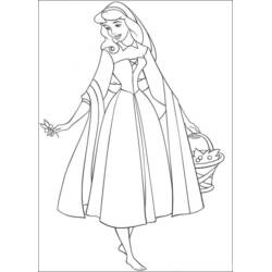 Dibujo La Bella Durmiente (Cuentos de Hadas e Historias) #130808 para imprimir y colorear