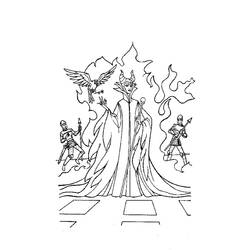 Dibujo para colorear: La Bella Durmiente (Cuentos de Hadas e Historias) #130850 - Dibujos para Colorear e Imprimir Gratis