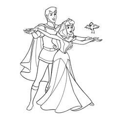 Dibujo La Bella Durmiente (Cuentos de Hadas e Historias) #208958 para imprimir y colorear