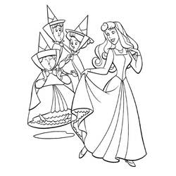 Dibujo La Bella Durmiente (Cuentos de Hadas e Historias) #208962 para imprimir y colorear