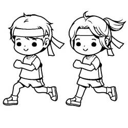 Dibujo para colorear: Atletismo (Deportes) #193839 - Dibujos para Colorear e Imprimir Gratis