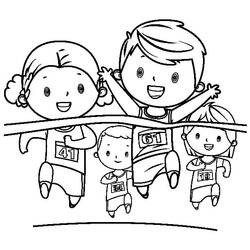 Dibujo para colorear: Atletismo (Deportes) #193841 - Dibujos para Colorear e Imprimir Gratis