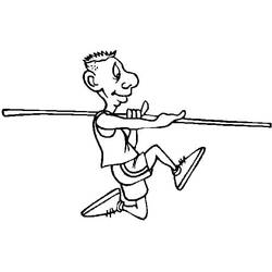 Dibujo para colorear: Atletismo (Deportes) #193844 - Dibujos para Colorear e Imprimir Gratis