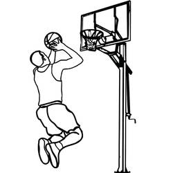 Dibujo Baloncesto (Deportes) #177143 para imprimir y colorear