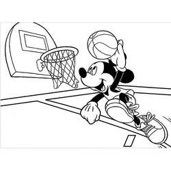 Dibujo Baloncesto (Deportes) #177161 para imprimir y colorear