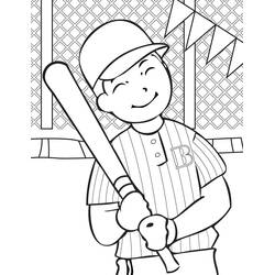 Dibujo Béisbol (Deportes) #177107 para imprimir y colorear