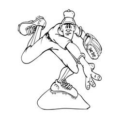 Dibujo Béisbol (Deportes) #177109 para imprimir y colorear