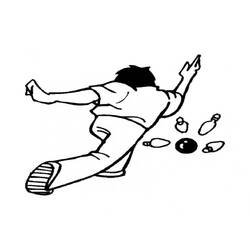 Dibujos para colorear: Bolos - Dibujos para Colorear e Imprimir Gratis