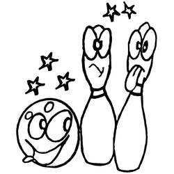 Dibujo Bolos (Deportes) #173931 para imprimir y colorear