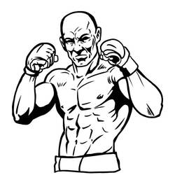 Dibujo Boxeo (Deportes) #173884 para imprimir y colorear