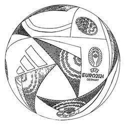 Dibujos para colorear: Campeonato UEFA Euro - Dibujos para Colorear e Imprimir Gratis