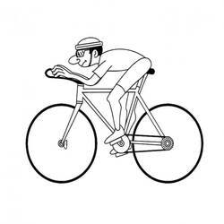Dibujo Ciclismo (Deportes) #193623 para imprimir y colorear