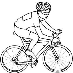 Dibujo Ciclismo (Deportes) #193639 para imprimir y colorear