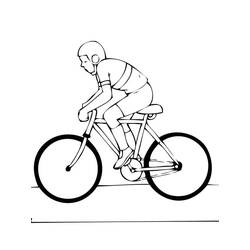 Dibujo Ciclismo (Deportes) #193643 para imprimir y colorear