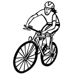 Dibujo Ciclismo (Deportes) #193644 para imprimir y colorear