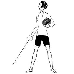 Dibujo Esgrima (Deportes) #217688 para imprimir y colorear