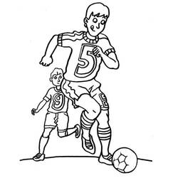 Dibujo Fútbol (Deportes) #177076 para imprimir y colorear