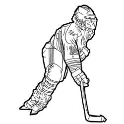 Dibujo Hockey (Deportes) #192372 para imprimir y colorear