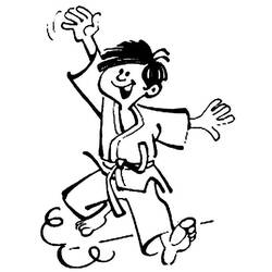 Dibujo Judo (Deportes) #210683 para imprimir y colorear