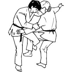 Dibujo Judo (Deportes) #210689 para imprimir y colorear
